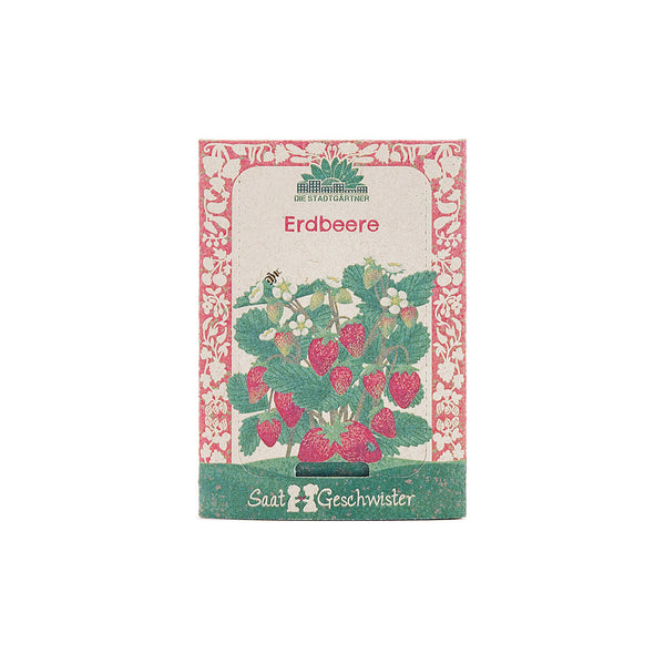 Wild Strawberry Seeds – open-pollinated & sustainably packaged