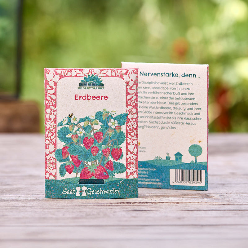 Wild Strawberry Seeds – open-pollinated & sustainably packaged — Die Stadtgärtner