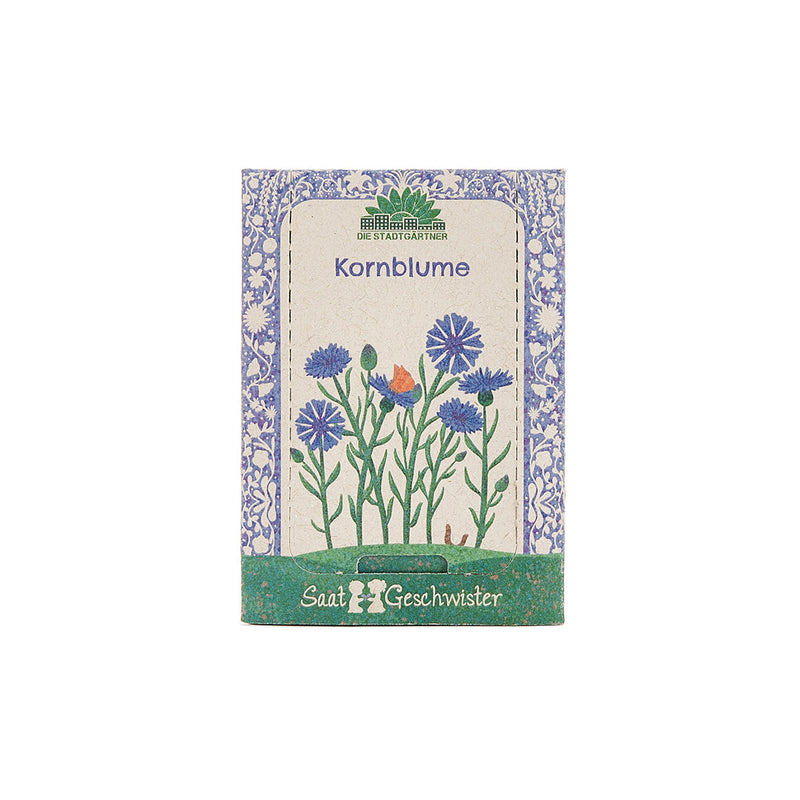 BIO-Saatgut Kornblume – samenfest & essbare Blüten — Ansicht 2