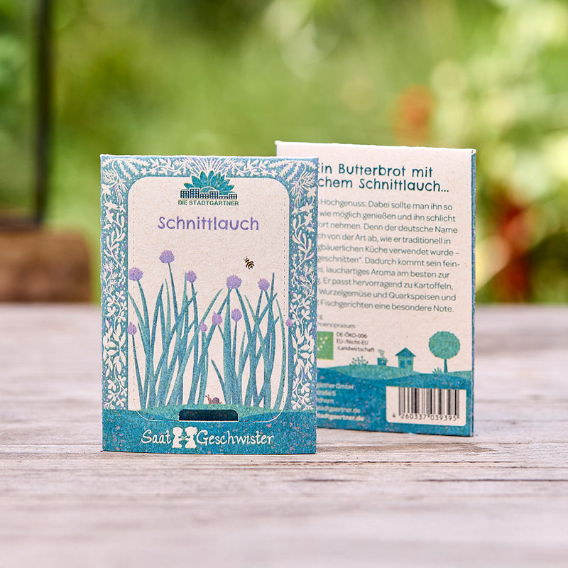Organic Chives Seeds – heirloom, EU organic certified — Die Stadtgärtner