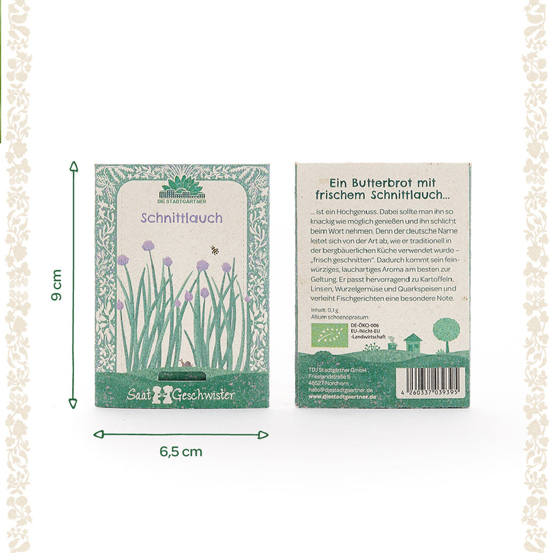 Organic Chives Seeds – heirloom, EU organic certified — Ansicht 4