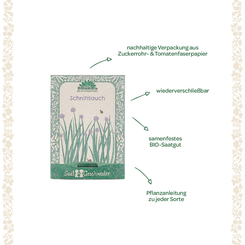 Organic Chives Seeds – heirloom, EU organic certified — Ansicht 5
