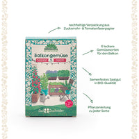 Organic Seed Set "Balcony Vegetables" - 6 Vegetable Varieties, Open-Pollinated — Ansicht 5