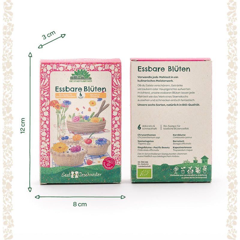 Organic Seed Set "Edible Flowers" - 6 varieties, EU certified — Ansicht 5