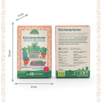 BIO-Saatgut-Set Küchenkräuter – 10 Sorten, samenfest, EU-Bio-zertifiziert — Ansicht 5