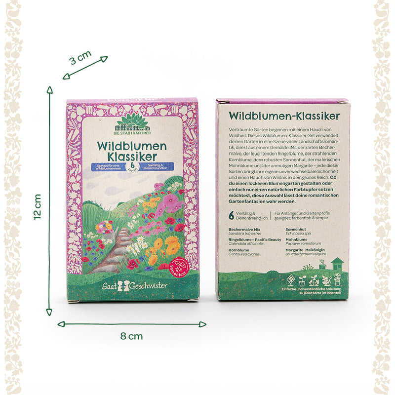 Saatgut-Set „Wildblumen“ – 6 samenfeste Sorten — Ansicht 5