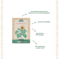 BIO-Saatgut Sonnenblume – EU-zertifiziert, samenfest — Ansicht 5