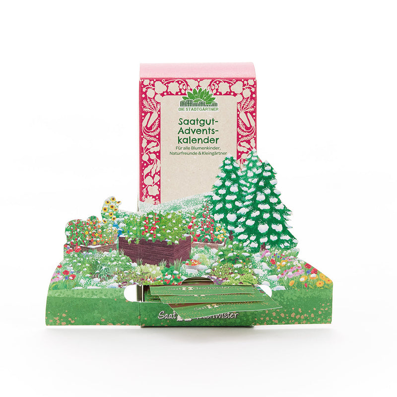 Saatgut-Adventskalender „Winterlandschaft“ – 24 BIO-Sorten — Ansicht 2