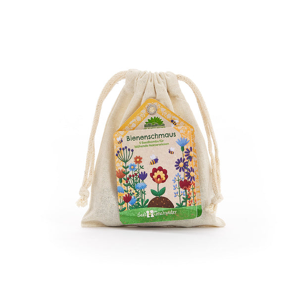 Saatkugeln „Bienenschmaus“ – Wildblumenmischung zum Werfen