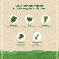 Herb Balls – Seed Balls with Organic Herbs, handmade — Ansicht 3