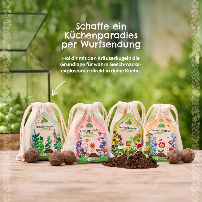 Herb Balls – Seed Balls with Organic Herbs, handmade — Ansicht 5