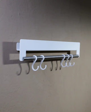 Joshua Garderobenleiste in Weiß – platzsparende Aufbewahrung im Flur und Eingangsbereich