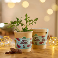 Schokoblumen Anzuchtset – Duftblüten im Becher — Ansicht 1