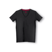 T-Shirt V-Neck White made of Supima® Cotton – Slim & Regular — Ansicht 2