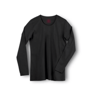 Long Sleeve Crew Neck T-Shirt in Supima® Cotton – Slim & Regular — Ansicht 1