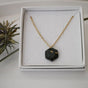 Hexagon Necklace made of Cold Porcelain – handmade in Cologne | lightweight & break-resistant