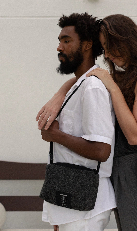 Bag DASVAUS Felt – Minimalistischer Filz-Rucksack mit Innentaschen — Ansicht 6