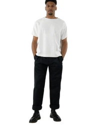KOBAS Pleated Trousers Organic Cotton Moleskin – Handmade Berlin — Ansicht 2