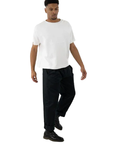 KOBAS Pleated Trousers Organic Cotton Moleskin – Handmade Berlin