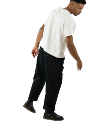 KOBAS Pleated Trousers Organic Cotton Moleskin – Handmade Berlin — Ansicht 5