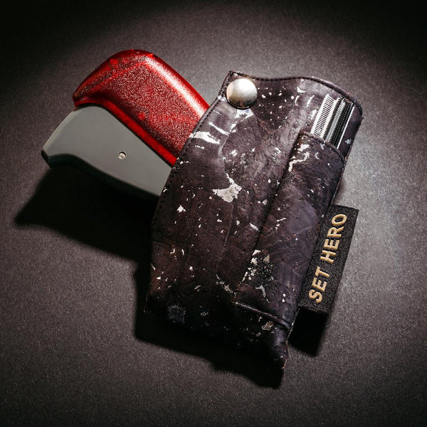 Holster for Label Gun - Cork Fabric, Water-Resistant