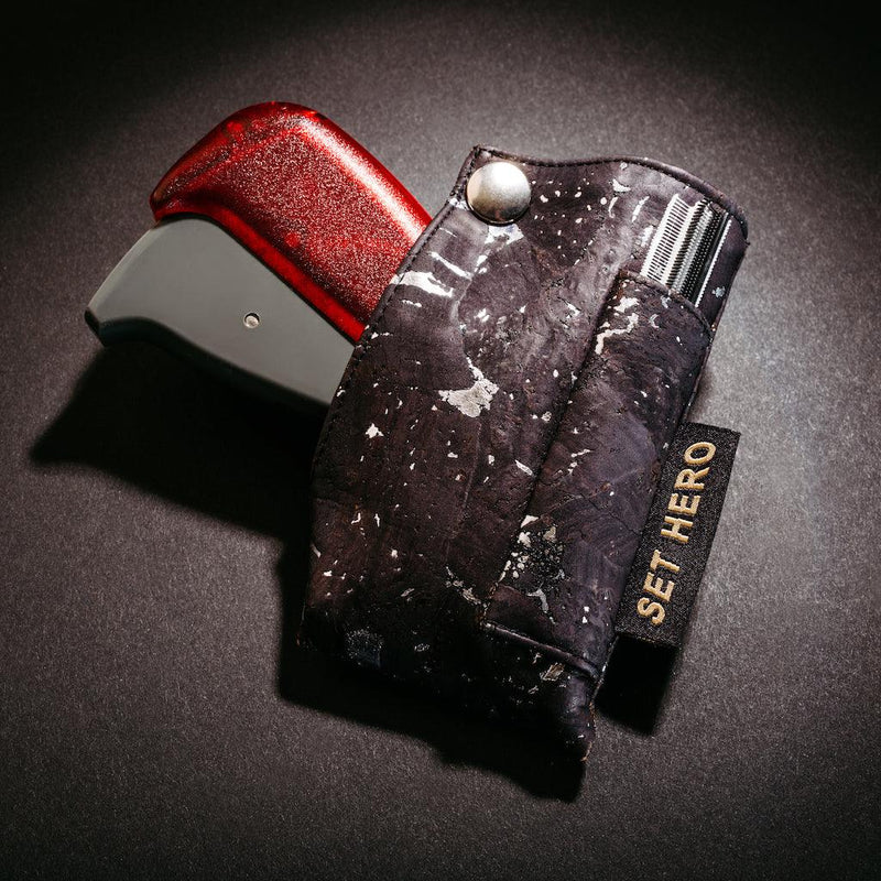 Holster for Label Gun - Cork Fabric, Water-Resistant — Ansicht 2