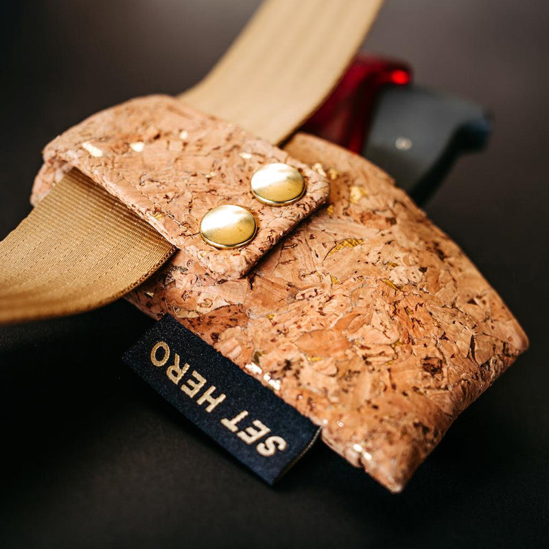 Holster for Label Gun - Cork Fabric, Water-Resistant — Ansicht 4