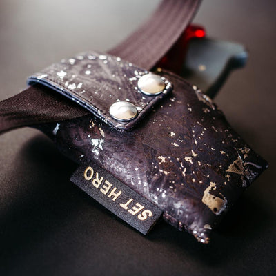 Holster for Label Gun - Cork Fabric, Water-Resistant