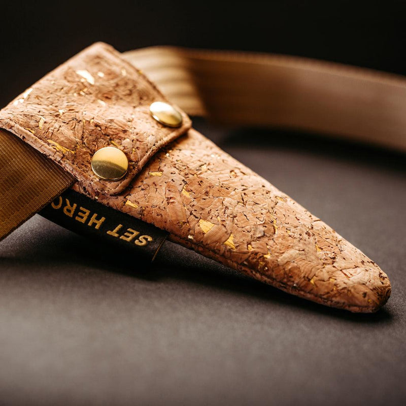 Small Scissor Pouch – Cork Fabric with Magnetic Closure — Ansicht 2