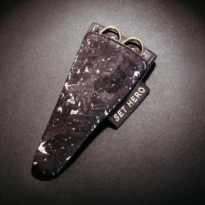 Small Scissor Pouch – Cork Fabric with Magnetic Closure
