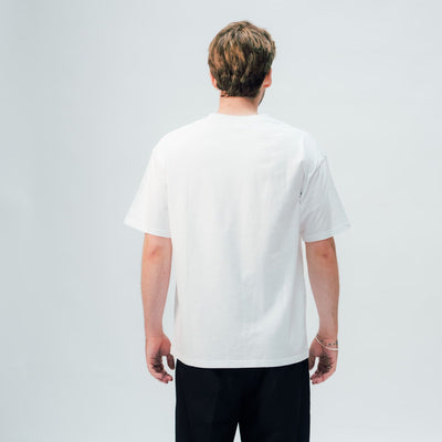 arrel unisex oversized T-Shirt White 100% Organic Cotton