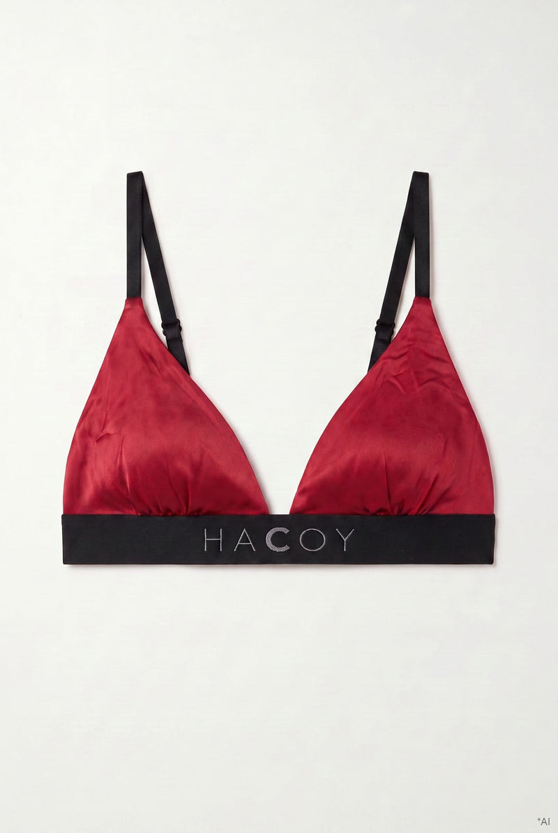 HACOY Silk Bra Unterbügel – Seidig weich, verstellbare Träger — Ansicht 17