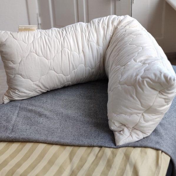 KOMA Schlafgut Kapok Bio Seitenschläfer/Stillkissen 40x140 cm — Ansicht 2