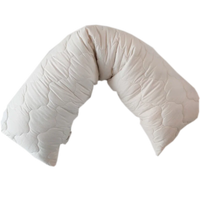 KOMA Schlafgut Kapok Bio Seitenschläfer/Stillkissen 40x140 cm — Ansicht 1