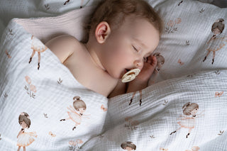 Kinderbettwäsche „Ballerinas“ – OEKO‑Tex Baumwolle | Musselin/Satin | Handgefertigt