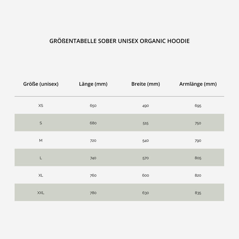 Organic Hoodie Unisex - Organic Cotton & Recycled Polyester — Ansicht 2