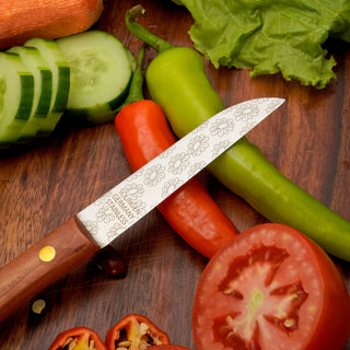 Herder Gemüsemesser | Zöppken Style | Premium Holzgriff & Lasergravur