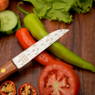 Herder Gemüsemesser | Zöppken Style | Premium Holzgriff & Lasergravur