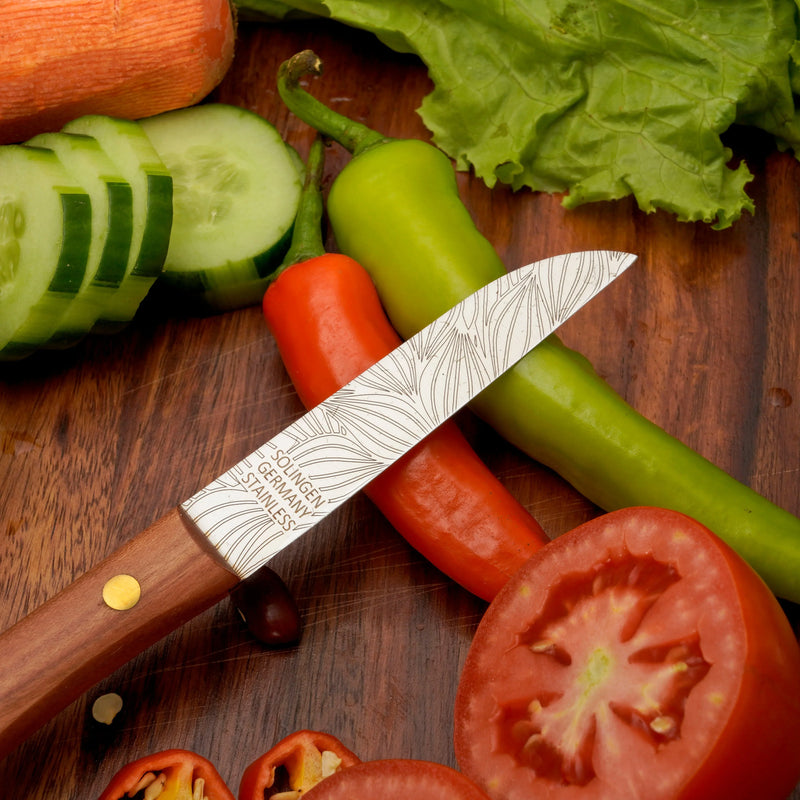 Herder Gemüsemesser Zöppken Style – Premium Holzgriff Handgefertigt Solingen — Ansicht 27