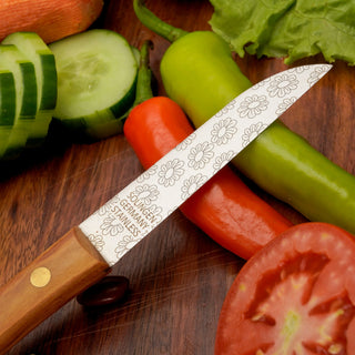 Herder Gemüsemesser | Zöppken Style | Premium Holzgriff & Lasergravur