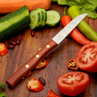 Herder Gemüsemesser | Zöppken Style | Premium Holzgriff & Lasergravur