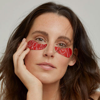 "Spread Love" Eye Pads + Eye Serum – Wiederverwendbar | Vegan | Biotech-Formel