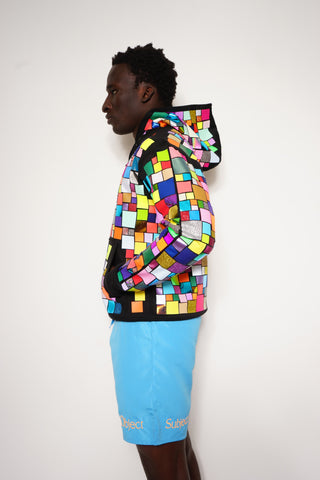 Mosaic Allover Multicolor Hoody – Unisex | Allover Mosaik | Cozy Sweat