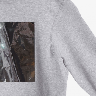 Big Square Sweater – Unisex | Relaxed Fit | Pre‑Crunched Foil