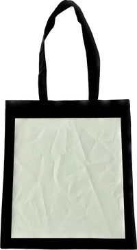 Glow Tote Big Square - Cotton with glow-in-the-dark square — Ansicht 1