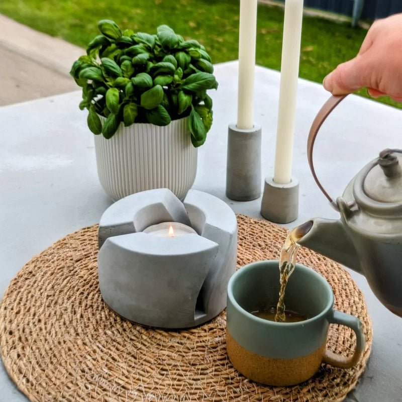 THEA Concrete Teapot Warmer - Handmade — Ansicht 6