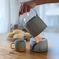 THEA Concrete Teapot Warmer - Handmade — Ansicht 4