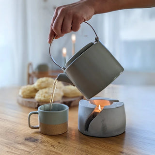 THEA | Stövchen aus Beton | Teewärmer mit Stil