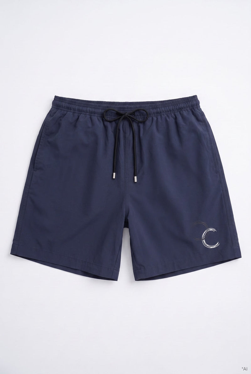 Swim Shorts – 100 % Polyamid | Schnell trocknend | Minimalistisches Branding — Ansicht 2