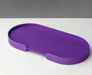 BUTLER – Wetterfestes Metalltablett | Oval | Pulverbeschichtet